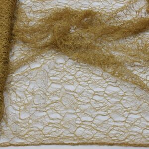 Plasa-Dantela Chantilly-Solstiss  auriu-mustariu antic  N2629