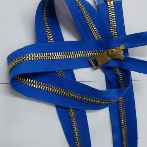 Fermoar metalic albastru Versace 99cm 257