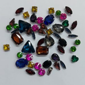Aplicatii pietre  cristal multicolore 572