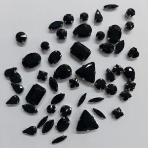 Aplicatie pietre cristal  negre 571